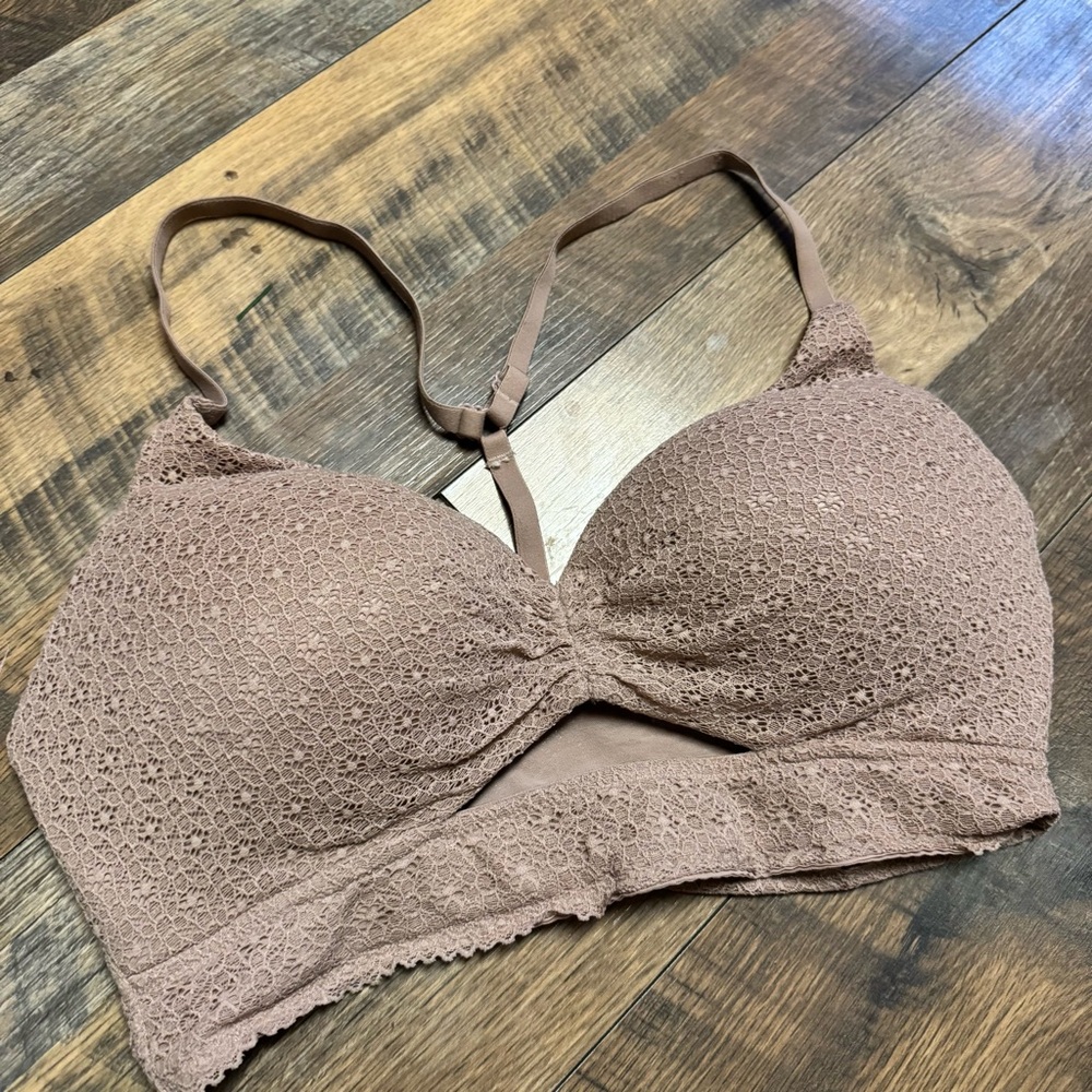 Victoria's Secret Lace Bralette in warm Mauve